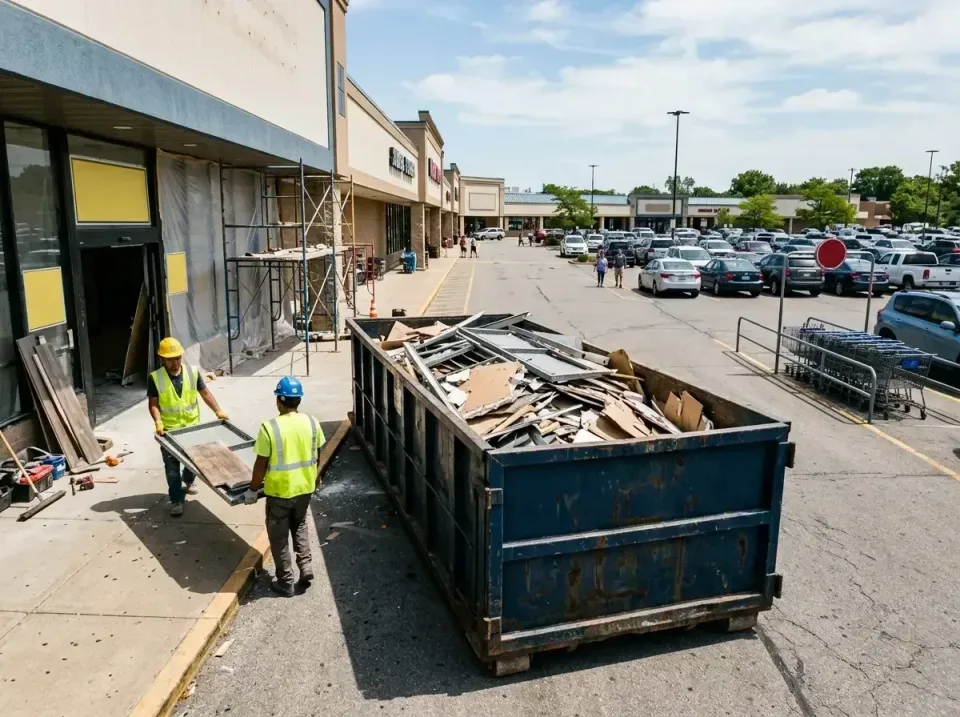 retail-store-renovation-debris-003 — frequently asked questions, Roll-off Dumpster Rentals in Breinigsville, PA
